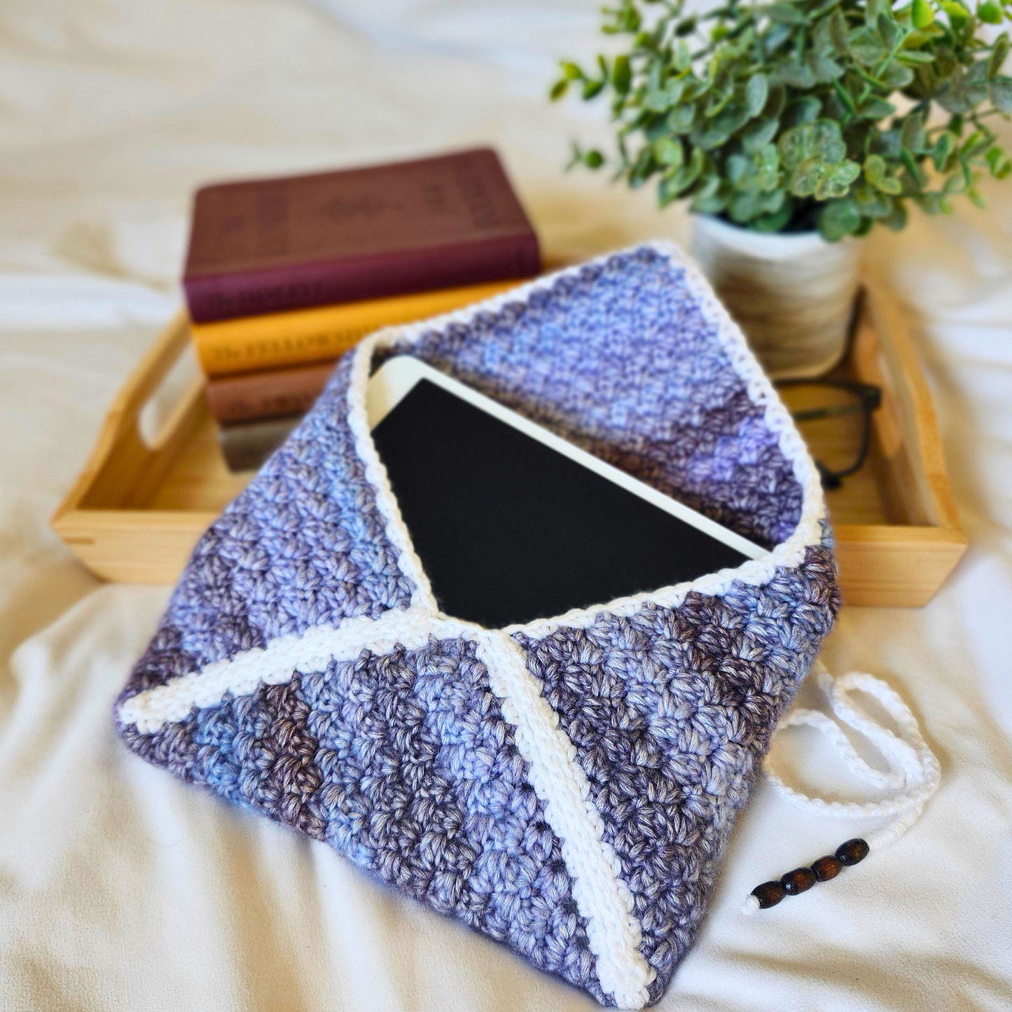 Stormy Purple Kindle/Kobo Wrap Cover