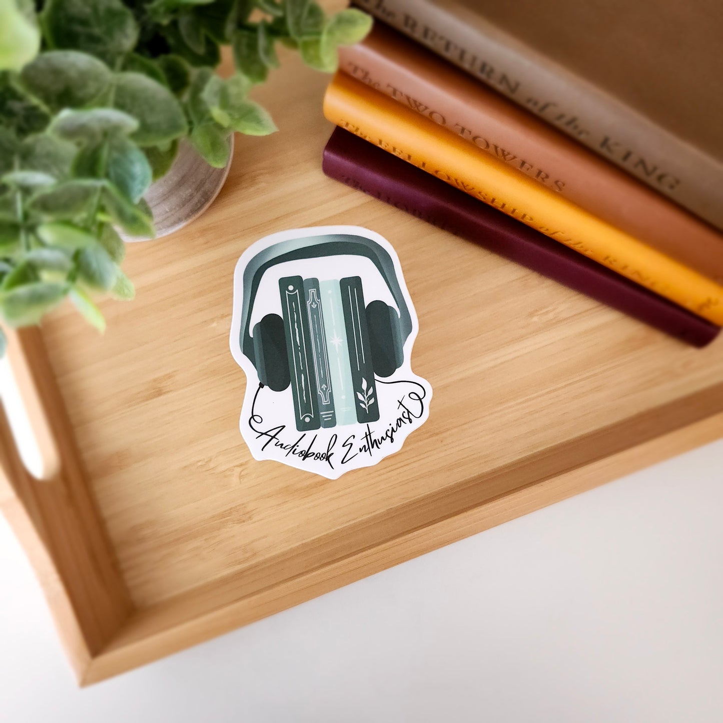 Audiobook Enthusiast Sticker