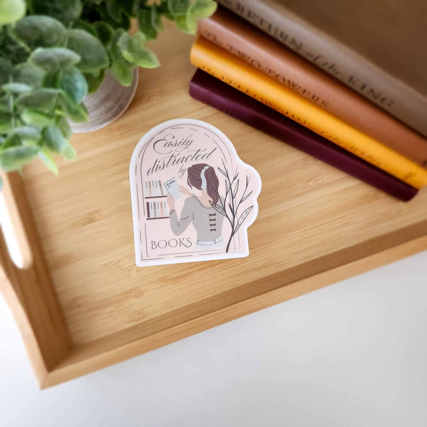 Easily Distracted Sticker