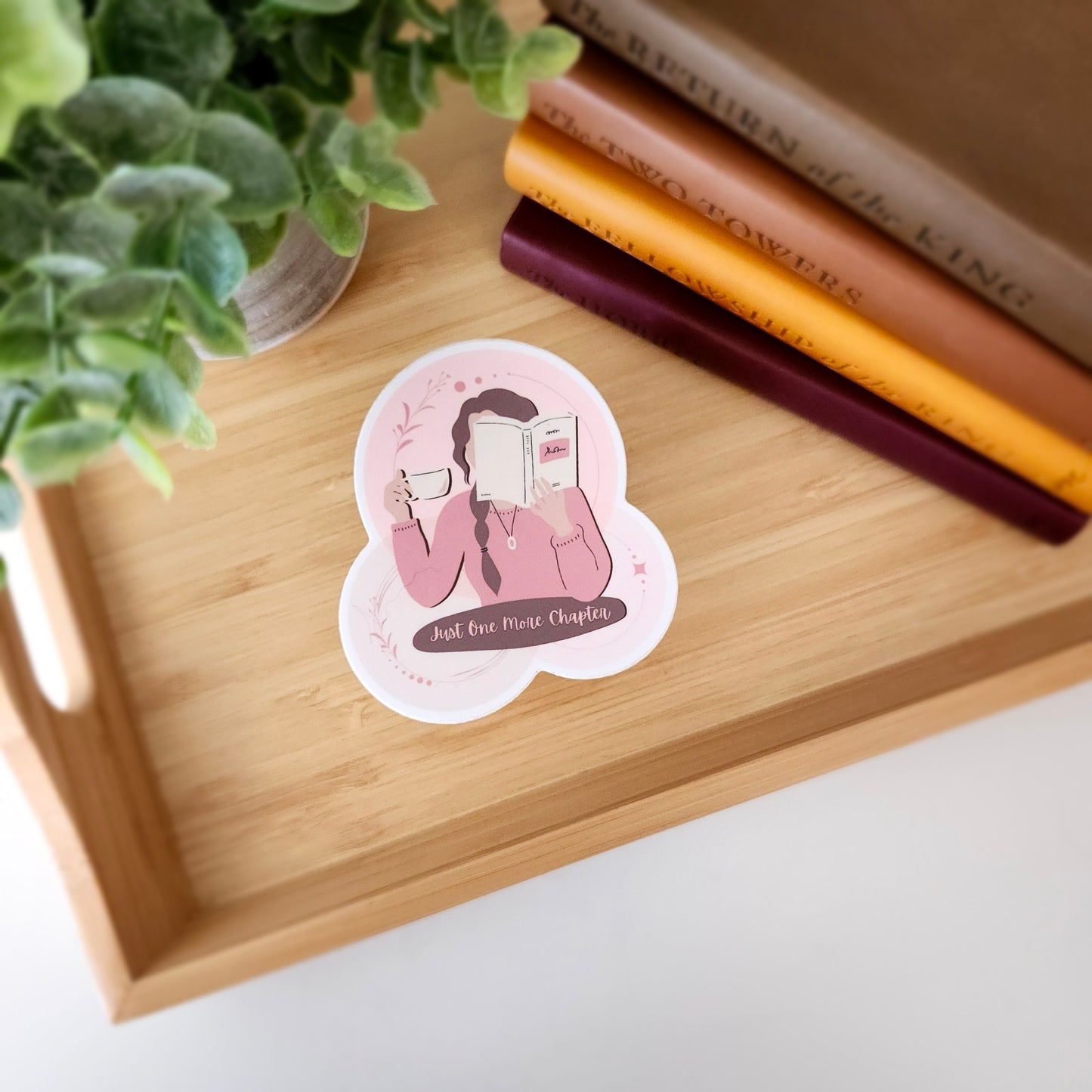 Just One More Chapter Sticker