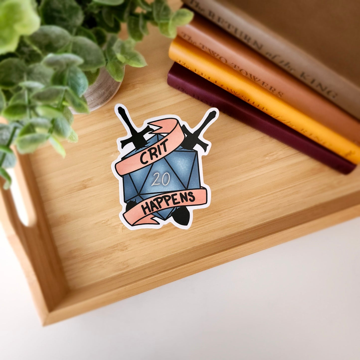 Crit Happens Sticker