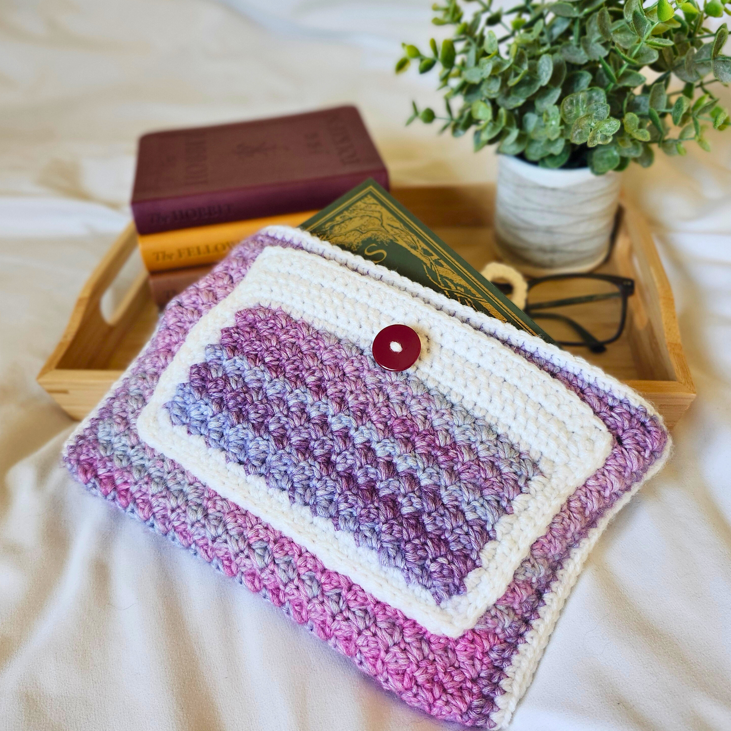 Lavender Fields Book Sleeve