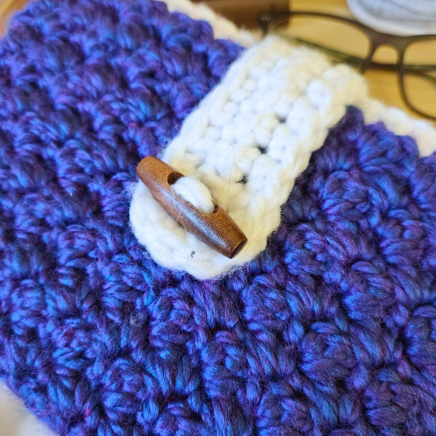 Vibrant Blue Book Sleeve