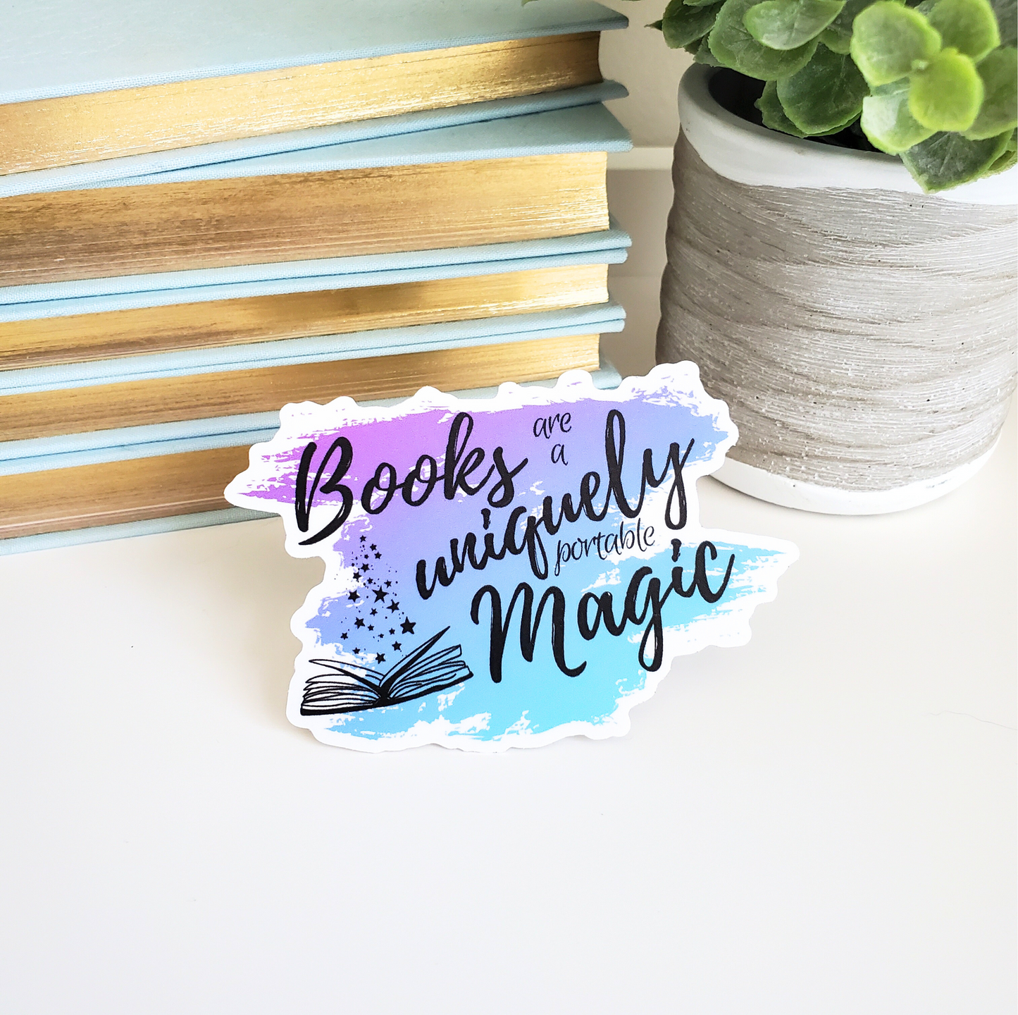 Books are Magic Sticker