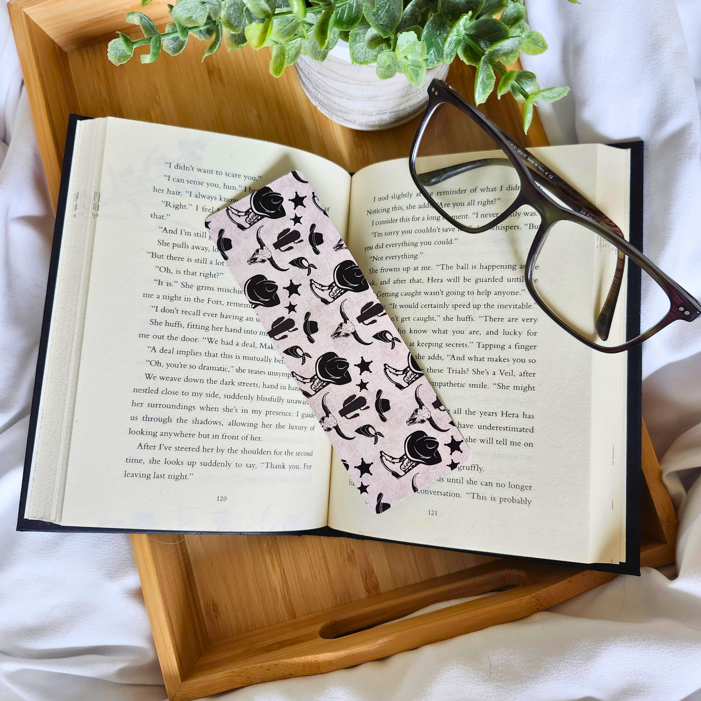 Cowboy Romance Era Bookmark