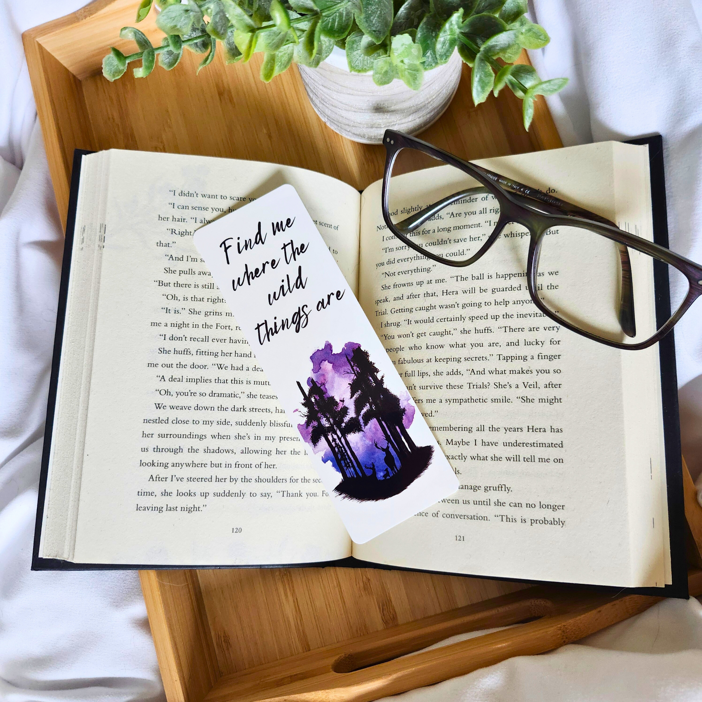 Deer in the Forest Bookmark