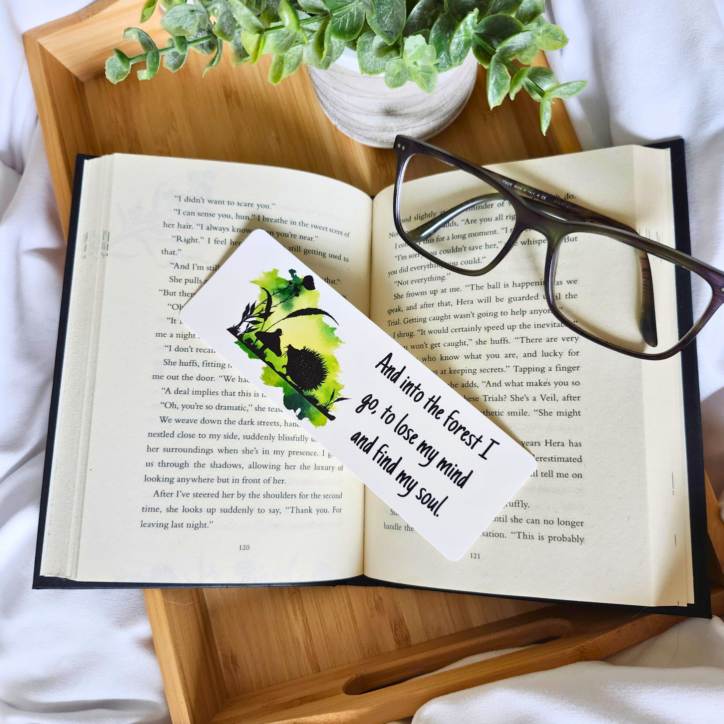 Herbert the Hedgehog Bookmark