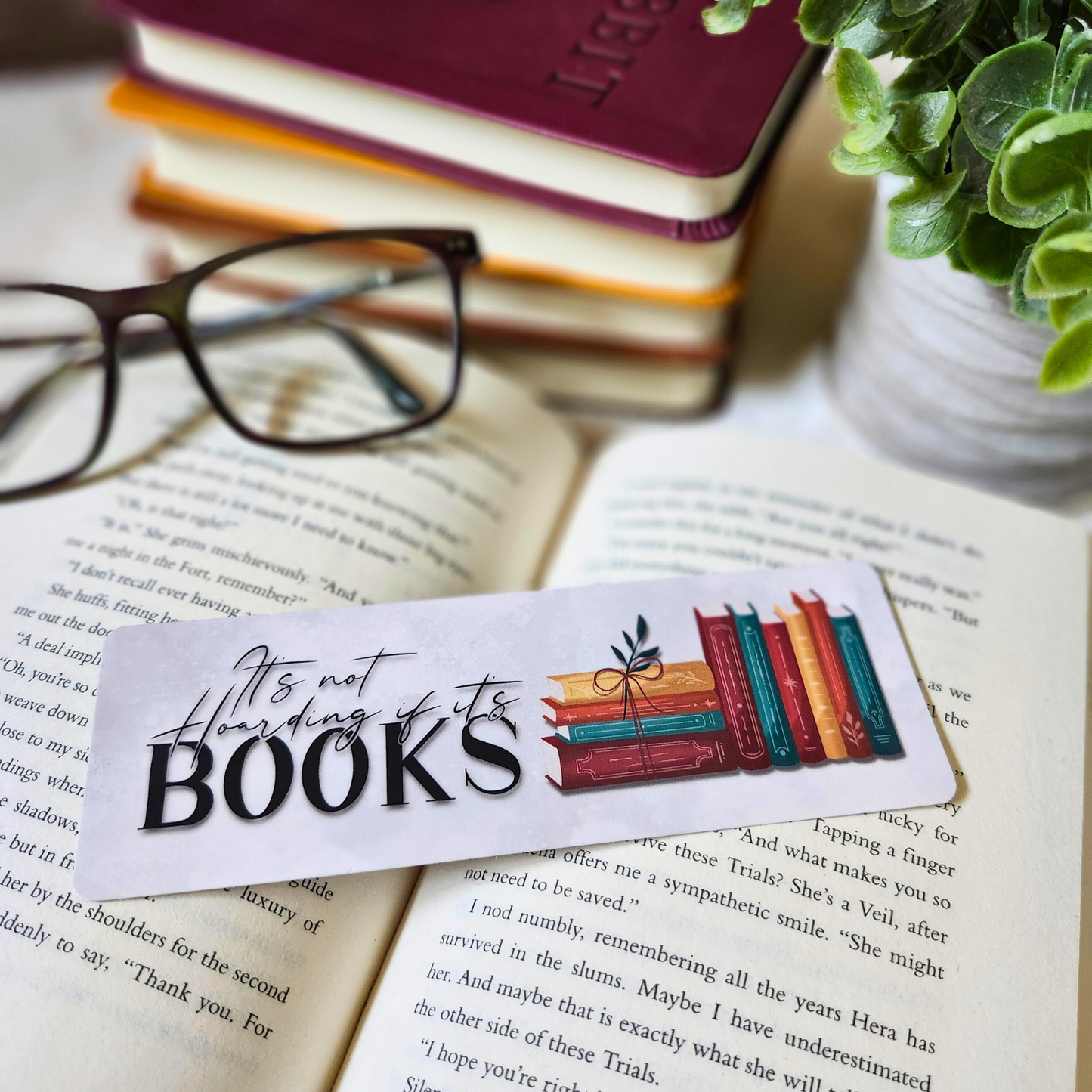 Not Hoarding Bookmark