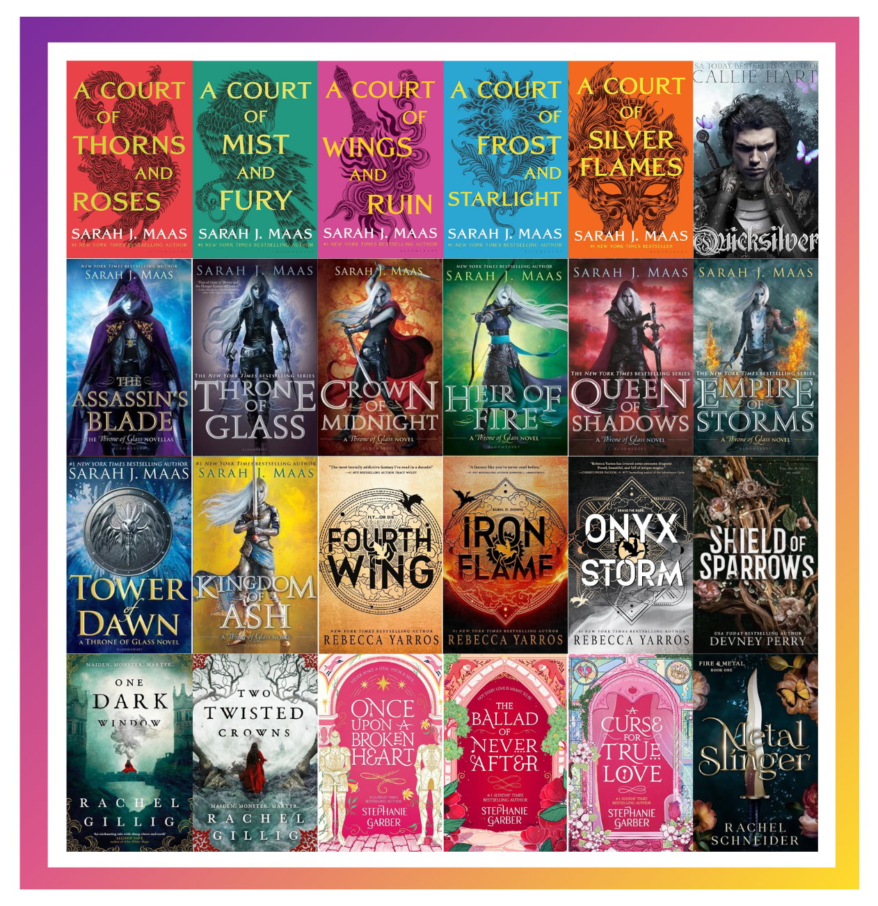 Romantasy Mini Book Collection