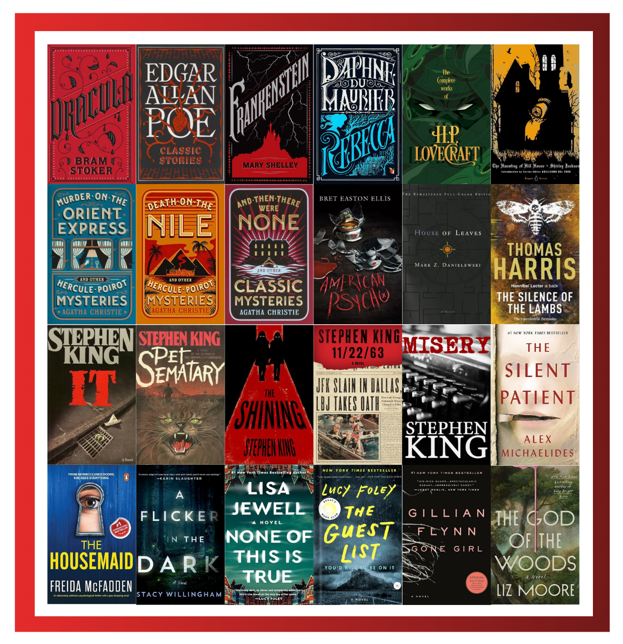 Thriller/Mystery Mini Book Collection