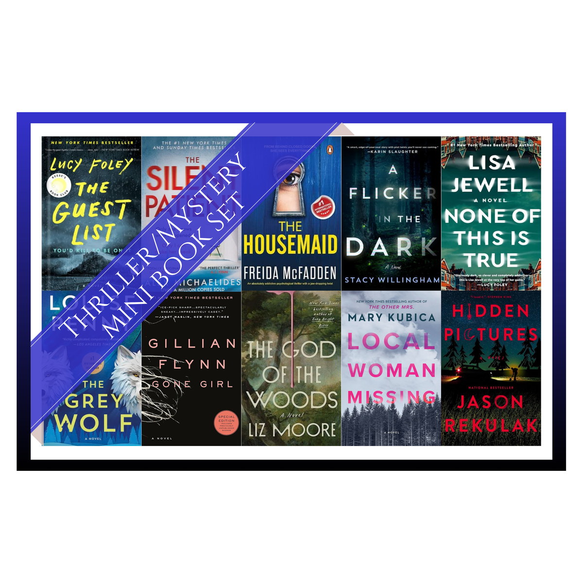 Thriller/Mystery Mini Book Set