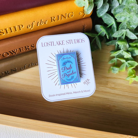 Pride and Prejudice Book Pin