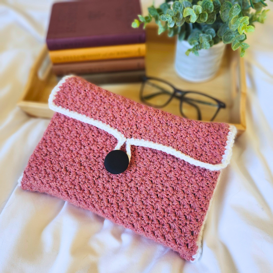 Rose Pink Book Sleeve