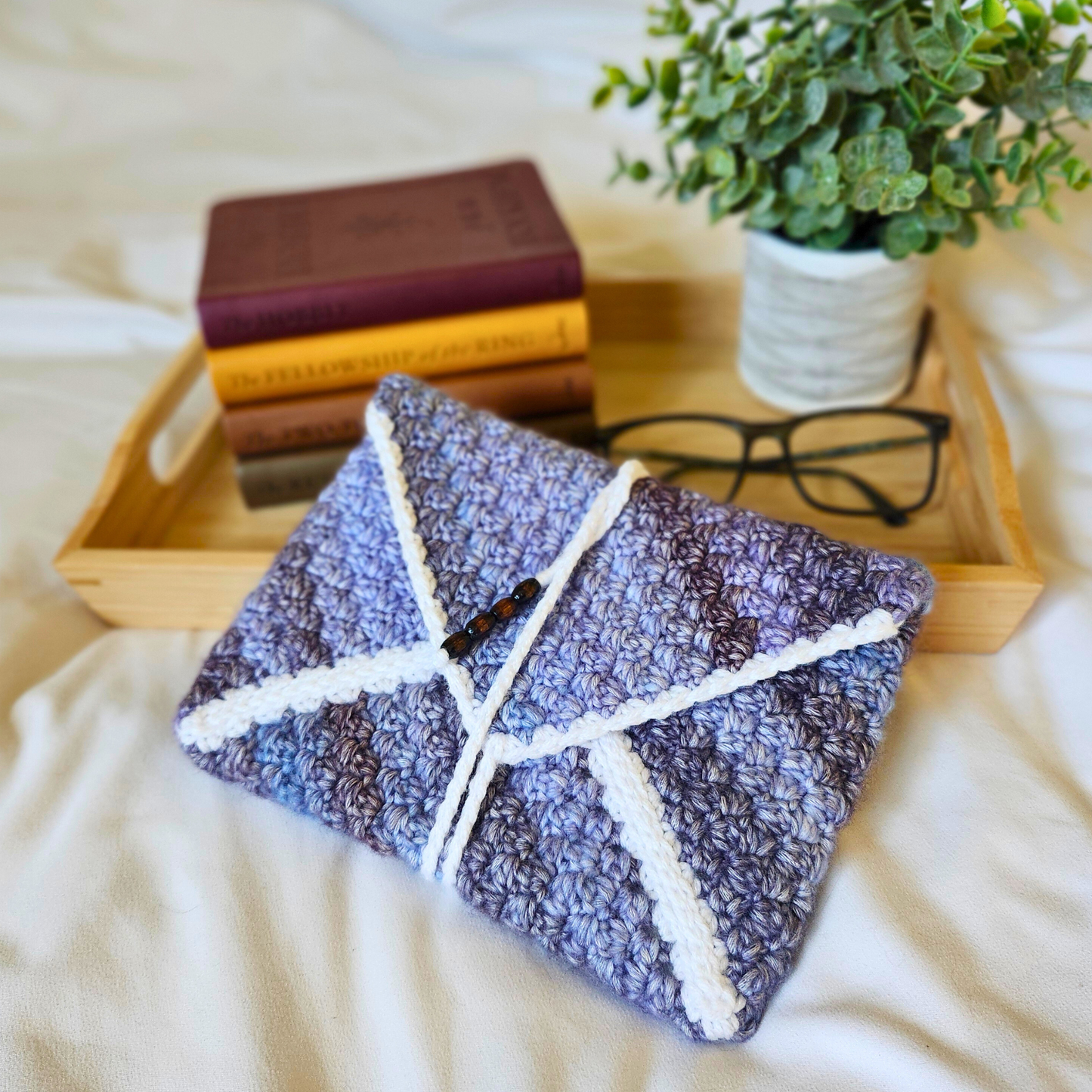 Stormy Purple Kindle/Kobo Wrap Cover