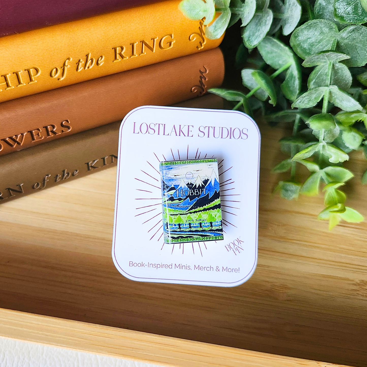 The Hobbit Book Pin