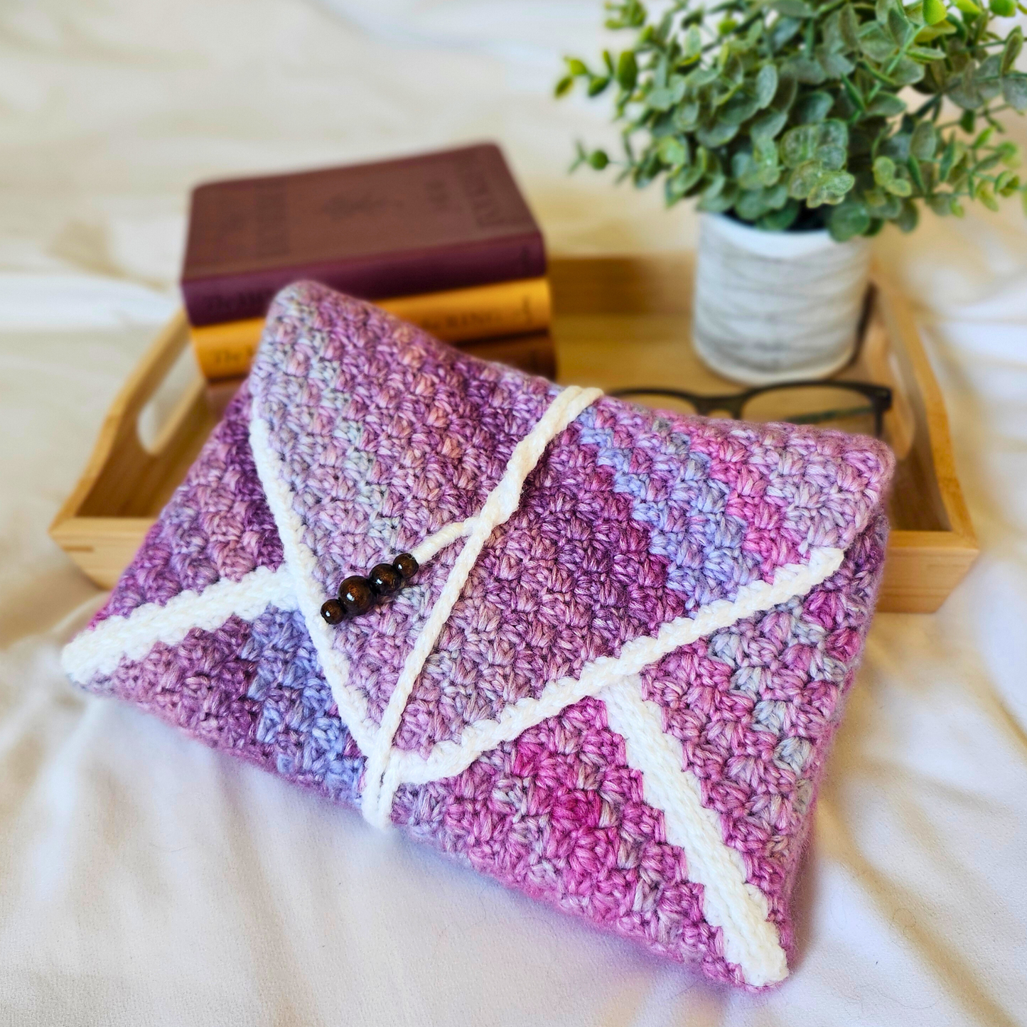 Lavender Fields Wrap Book Sleeve