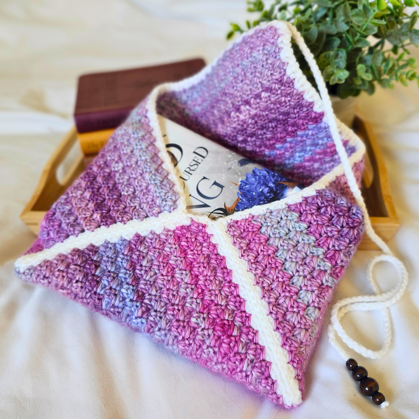 Lavender Fields Wrap Book Sleeve