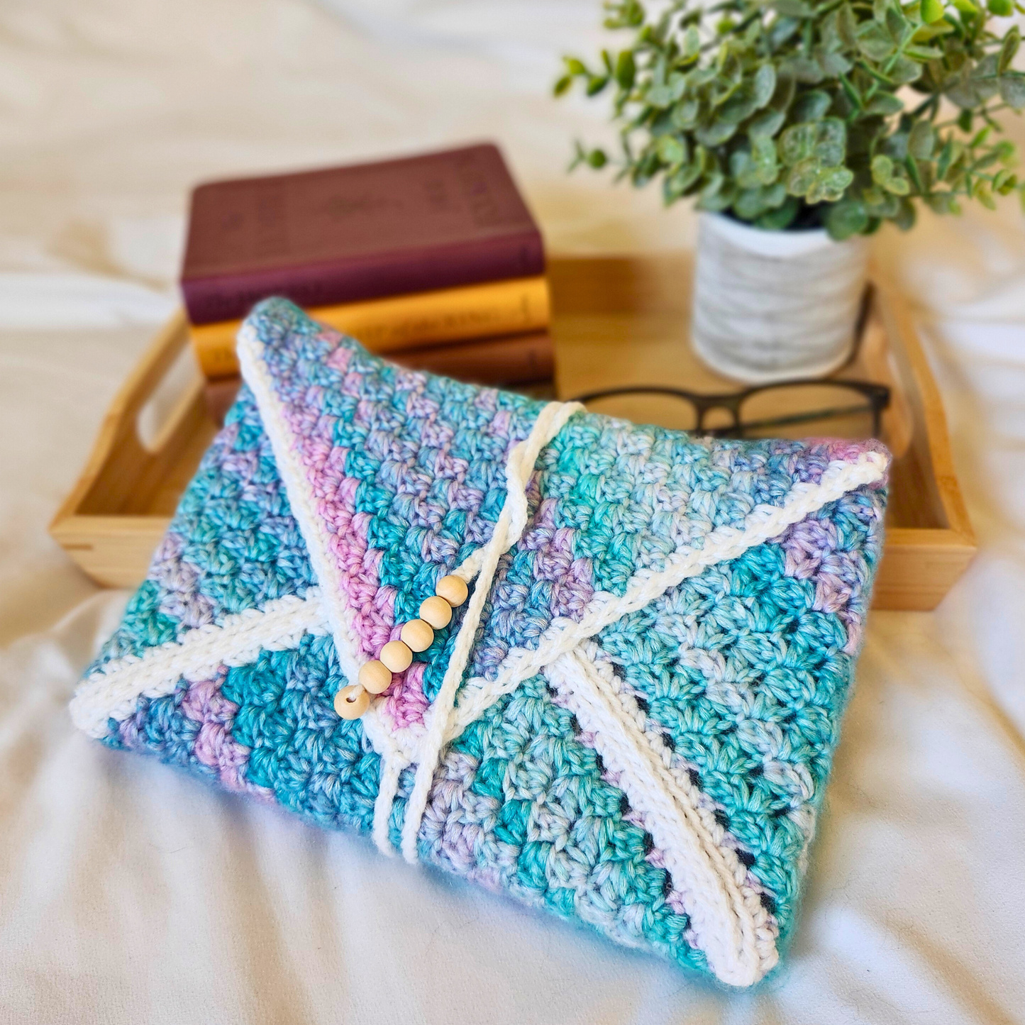 Mermaids Tail Wrap Book Sleeve