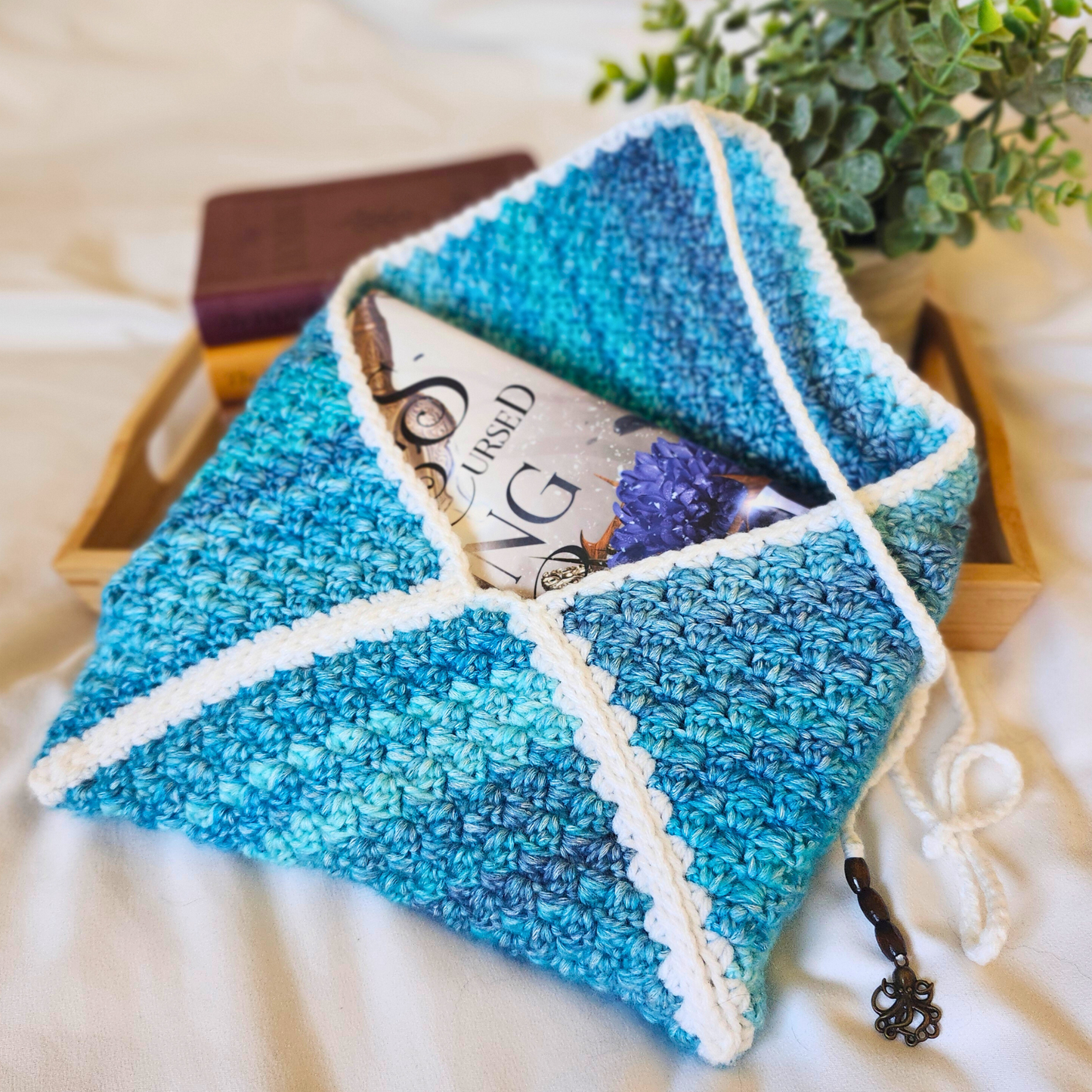 Ocean Blue Book Sleeve