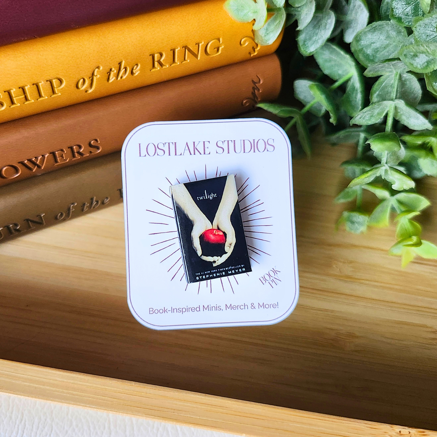 Twilight Book Pin
