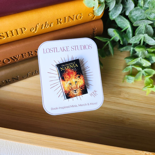 Narnia Book Pin