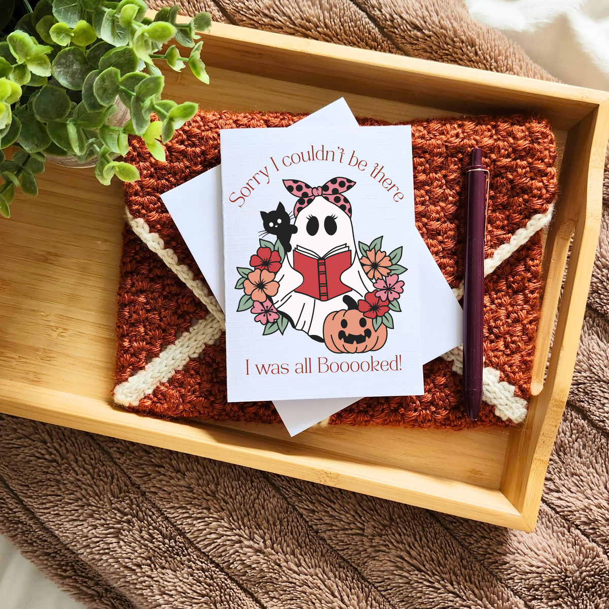 All Booooked Greeting Card