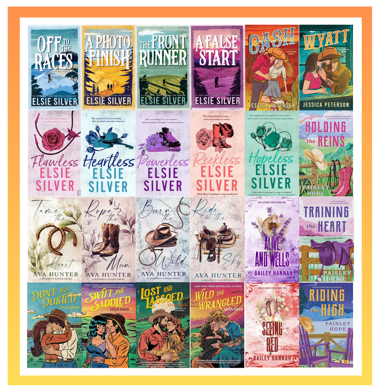 Cowboy Mini Book Collection