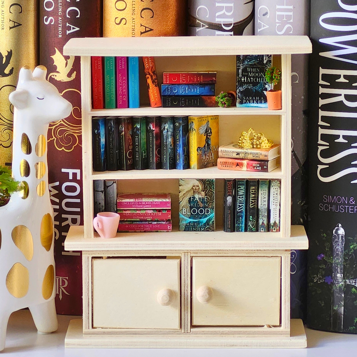 Custom Mini Bookcase