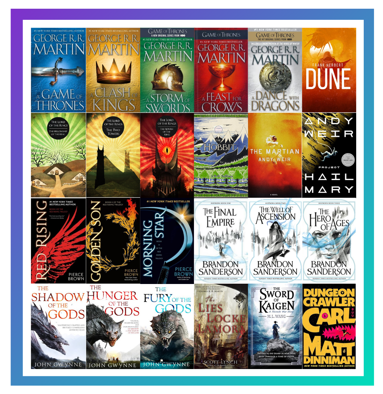 Fantasy/Sci-Fi Mini Book Collection