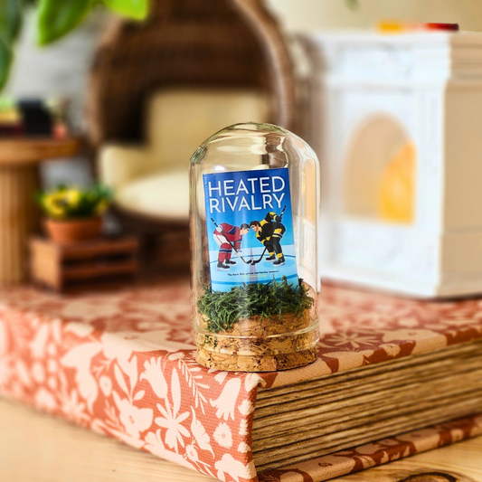 Heated Rivalry Mini Book Bell Jar