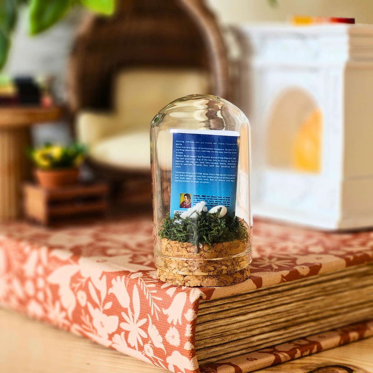 Heated Rivalry Mini Book Bell Jar