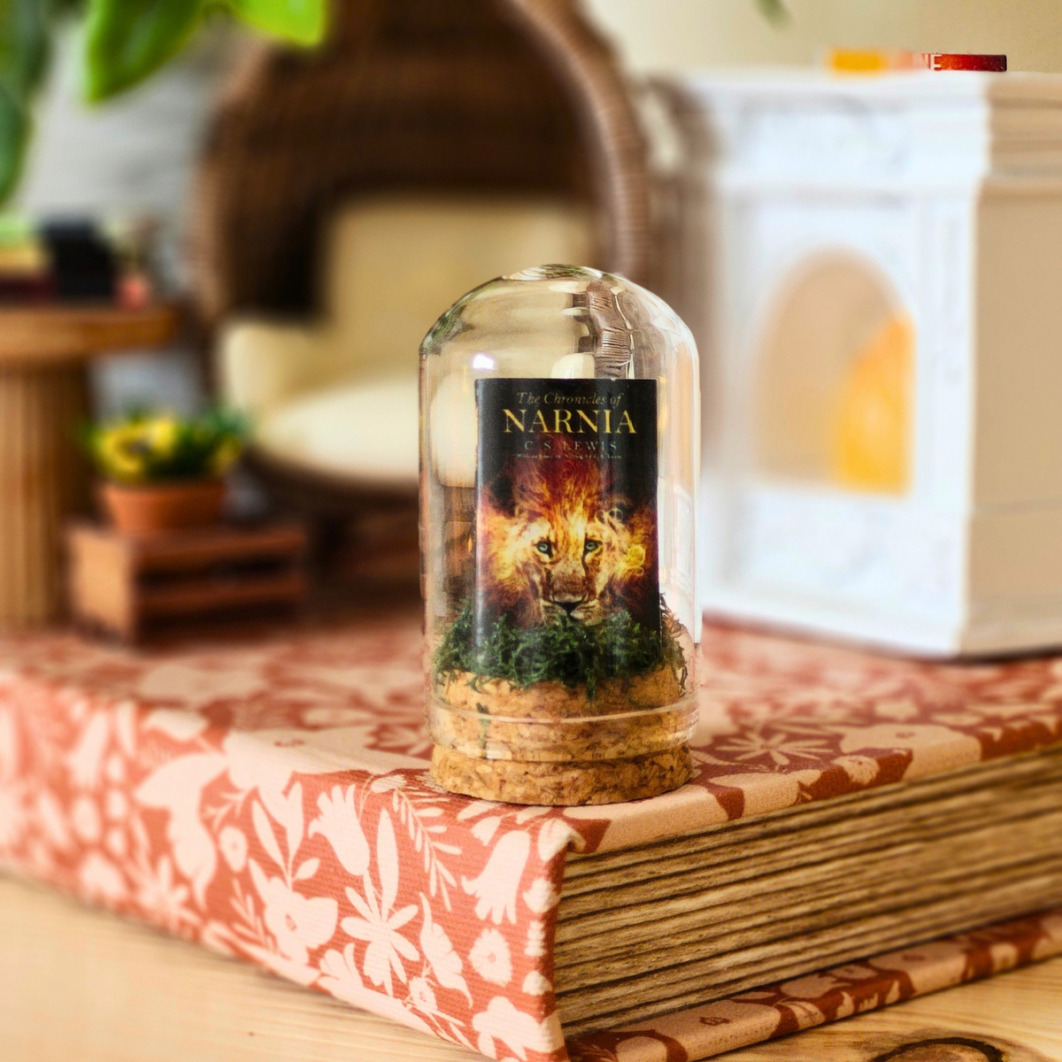 Narnia Mini Book Bell Jar