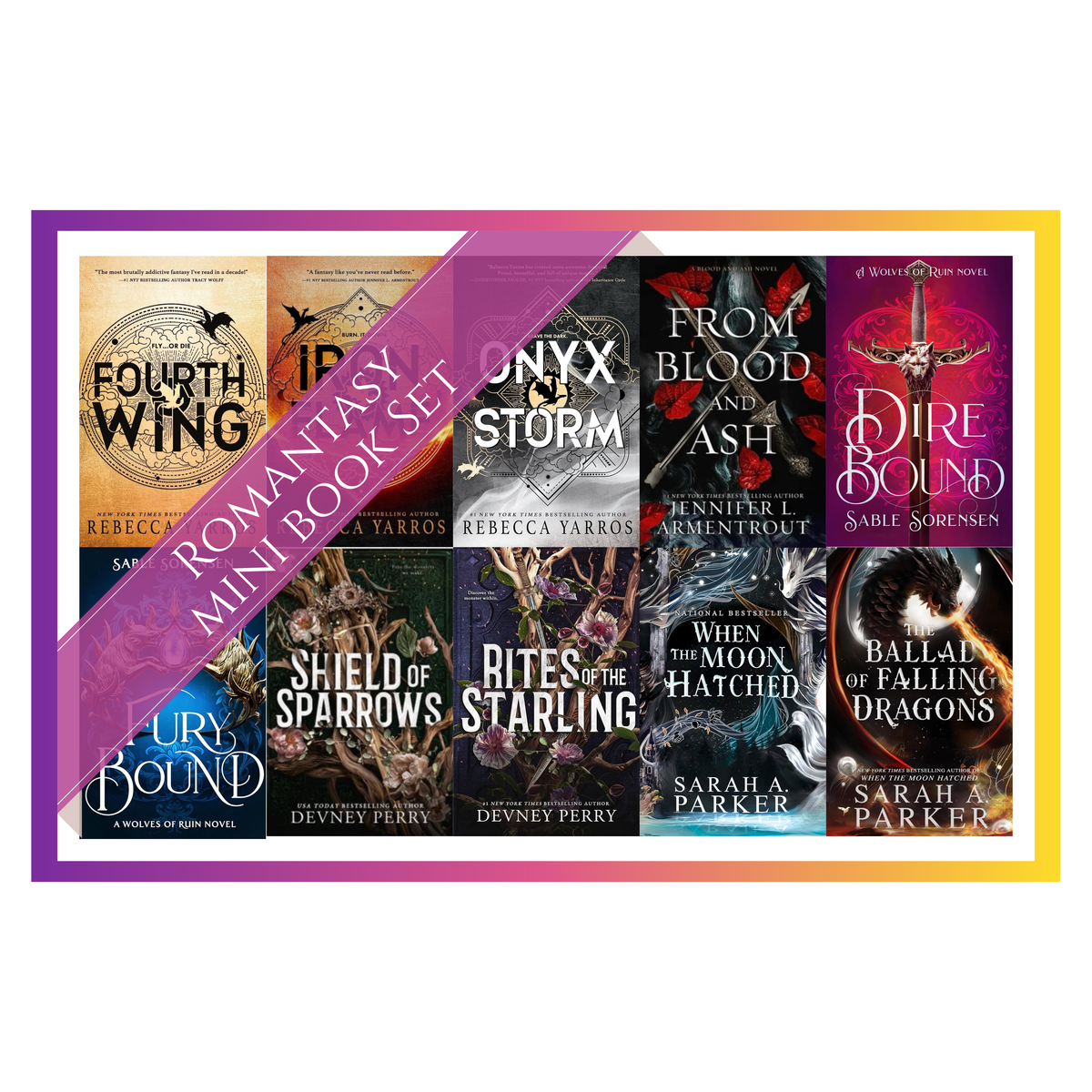 Romantasy Mini Book Set