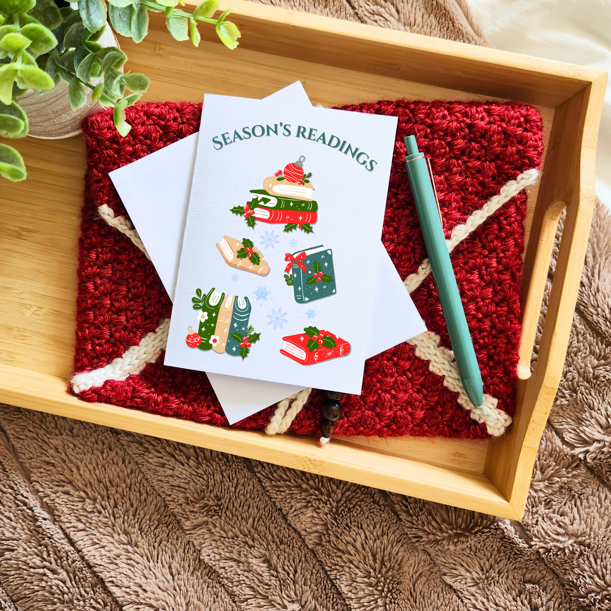 Season's Readings Christmas Card