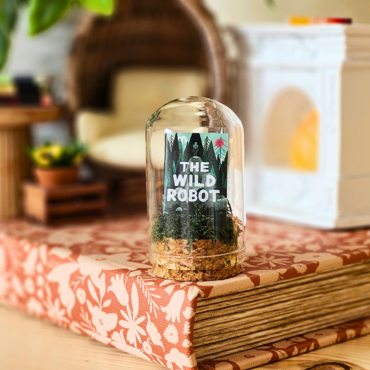 Wild Robot Mini Book Bell Jar